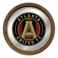 thumbnail image 1 of Atlanta United FC 20.25'' Barrel Top Framed Mirror Sign, 1 of 5