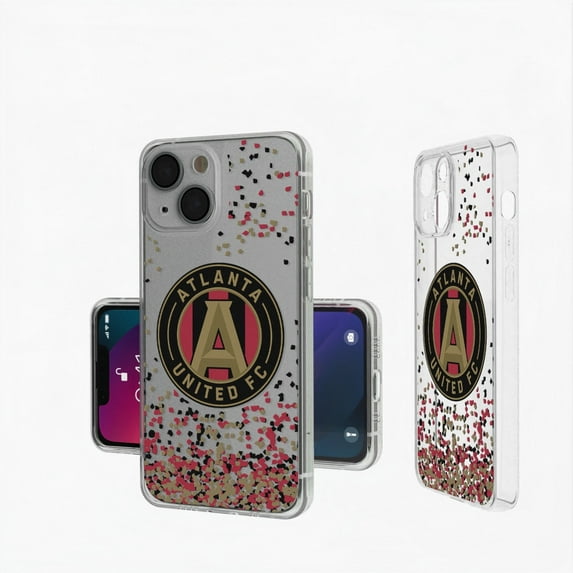 Atlanta United FC iPhone Confetti Design Clear Case