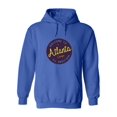 thumbnail image 1 of Atlanta Vacation Sticker Hoodie Women -Image by Shutterstock, Female Large, 1 of 4