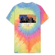 Atlanta West End Georgia Skyline Atl District Gift Unisex Tie Dye T-Shirt