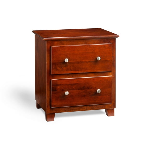 Atlantic 2 Drawer Night Stand in Multiple Colors