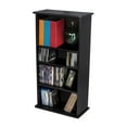 thumbnail image 1 of Atlantic 36" Drawbridge Adjustable Multimedia Bookcase in Black, 1 of 7