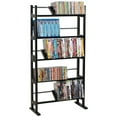 thumbnail image 1 of Atlantic Element - Media storage - metal, wood - espresso DVD, CD, BD-ROM - floor-standing, 1 of 4