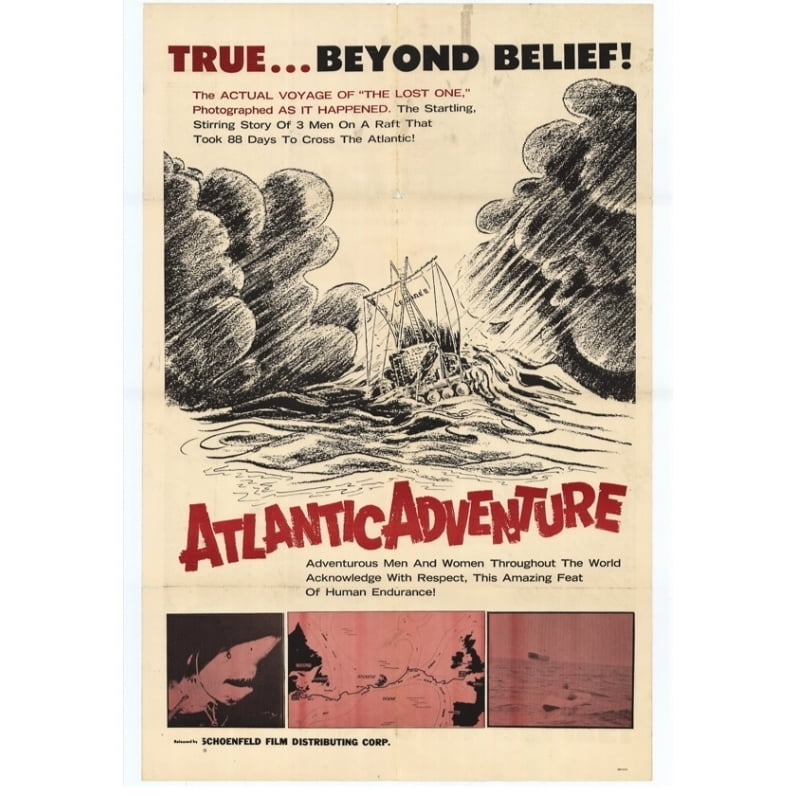 Atlantic Adventure Movie Poster (11 x 17) - Walmart.com