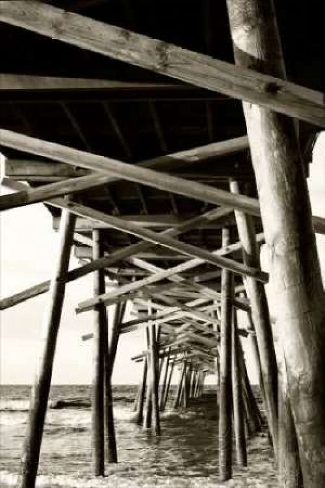 Atlantic Beach Pier I Canvas Art - Alan Hausenflock (12 x 18)