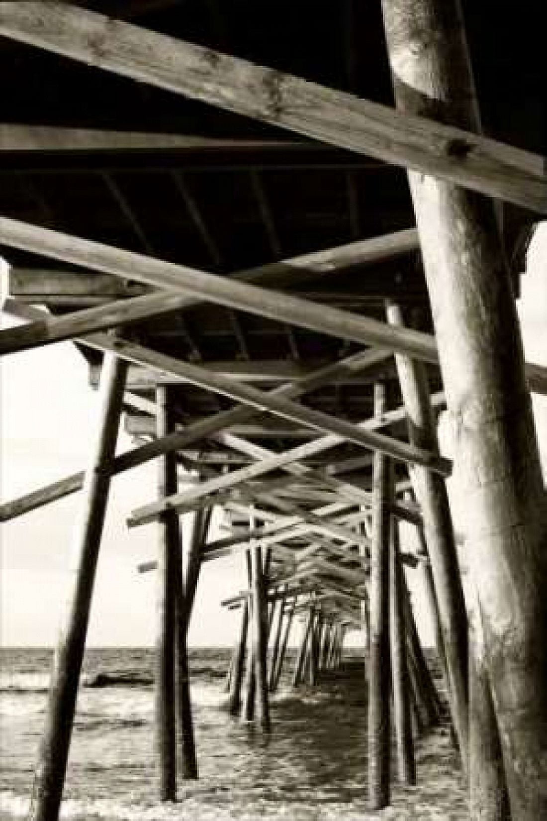 Atlantic Beach Pier I Canvas Art - Alan Hausenflock (24 x 36)