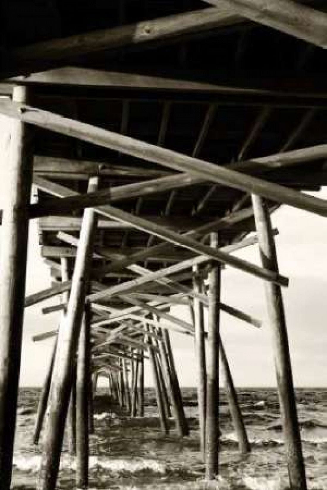 Atlantic Beach Pier II Canvas Art - Alan Hausenflock (12 x 18)