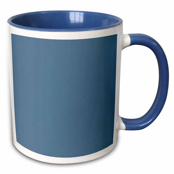 3drose, Atlantic Blue, 15oz Two-tone Blue Mug