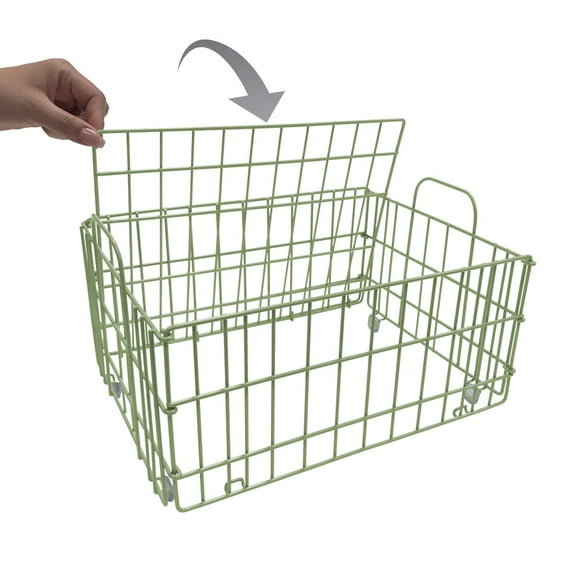 Atlantic 23308042 Wire Basket For Cart System (Green)