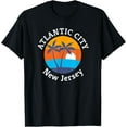 thumbnail image 1 of Atlantic City Beach New Jersey Summer Vacation Souvenir T-Shirt, 1 of 3