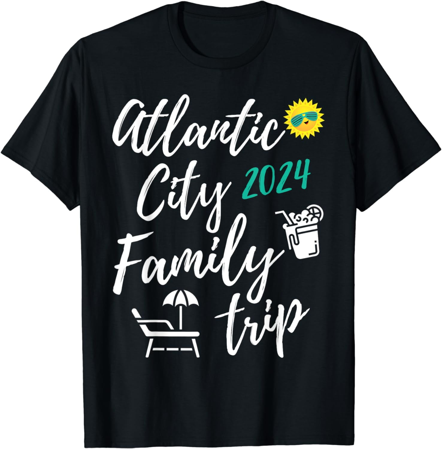 Atlantic City Family Trip 2024 New Jersey Vacation Matching TShirt