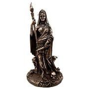 Atlantic Collectibles Greek Goddess Of Magic Witchcraft & Necromancy Hekate Hecate With She-Dogs Decorative Figurine 10.75"H