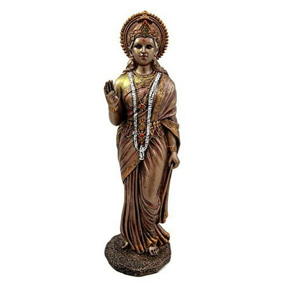 Atlantic Collectibles Hindu Goddess Of Fertility Loyalty & Love Sita Decorative Figurine 9.5"H