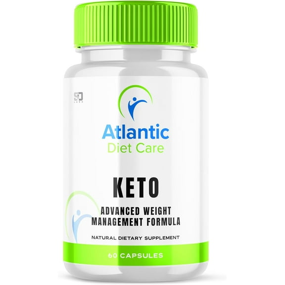 Atlantic Diet Care - Keto Weight Loss Formula - Energy & Focus Boosting Dietary Supplements for Weight Management & Metabolism - Advanced Fat Burn Raspberry Ketones Pills (60 Capsules)