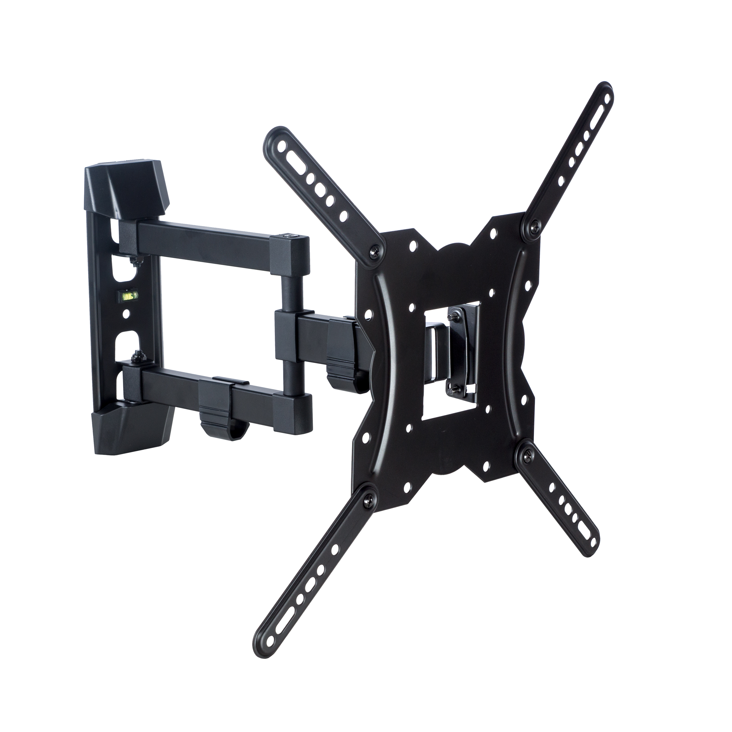onn. FullMotion CrossArm Mount Kit for 3247” TVs, LowProfile Extend