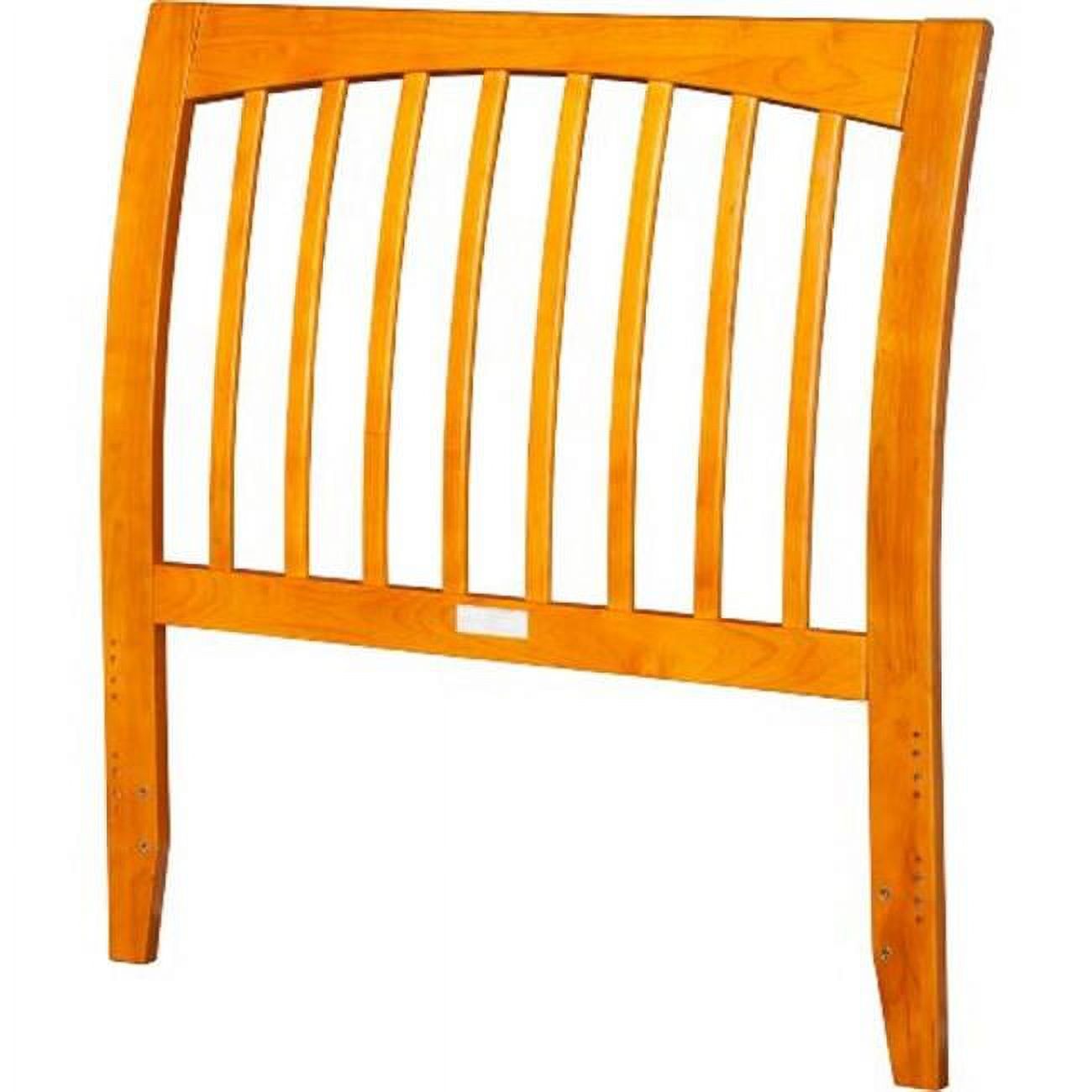 Atlantic Furniture AR292827 Orleans Twin Size Headboard, Caramel Latte