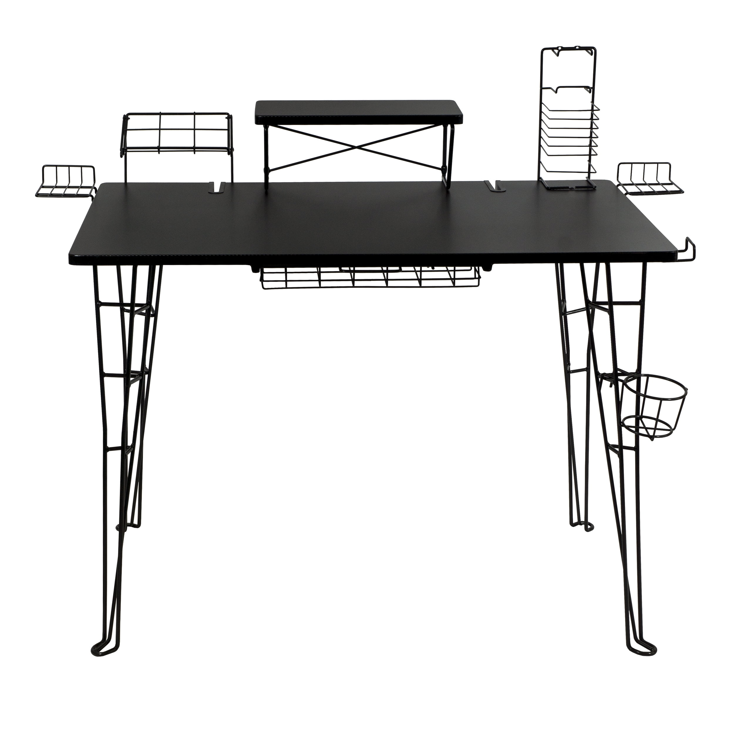 Atlantic Gaming Desk Pro Metallic Black