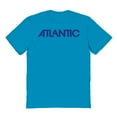 thumbnail image 1 of Atlantic Humor Graphic Tropical Blue Men's Cotton T-Shirt, 1 of 1