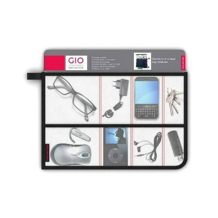 Atlantic - 17" Gadget Insert Organizer - Translucent White