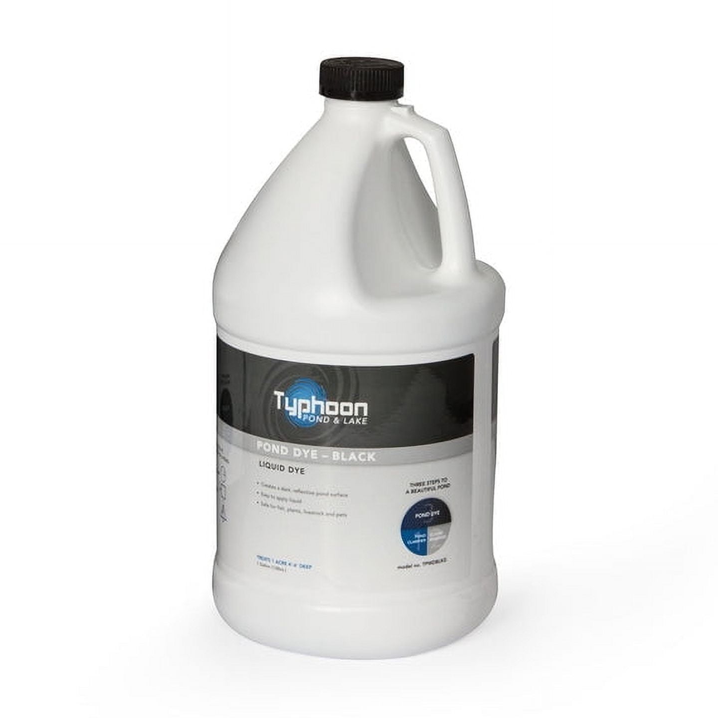 Typhoon Black Pond Dye Liquid - 1 Gallon