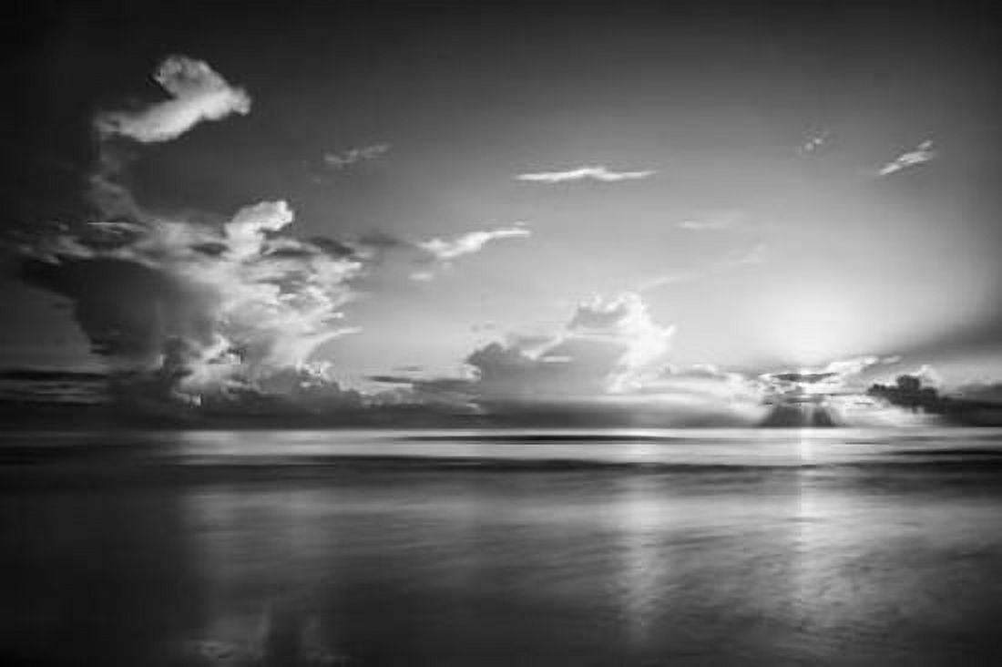 Atlantic Sunrise No 27 Canvas Art - Robert J Amoruso (24 x 36)