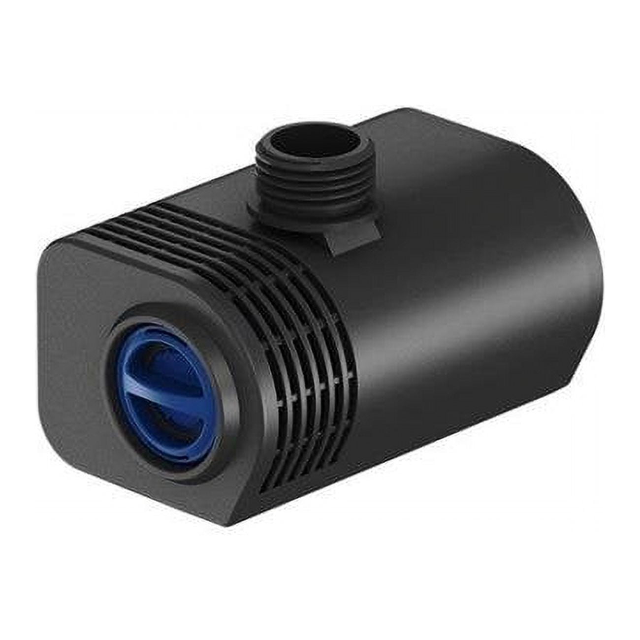 Compact Black Submersible Fountain Pump with Adjustable Flow