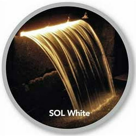 Atlantic Water Gardens Lighted Colorfalls - 36 Inch Soft White LED