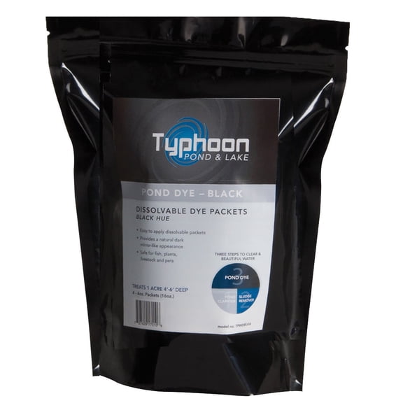 Atlantic Water Gardens TPWDBLK2 4 oz. Black Pond Dye