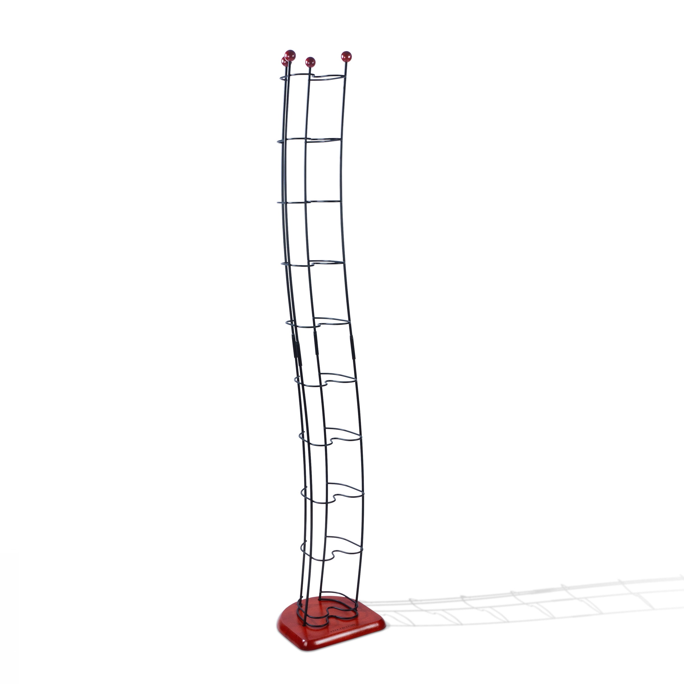 Atlantic Wave Multimedia Wire Tower 110 Black Cherrywood (PN1316