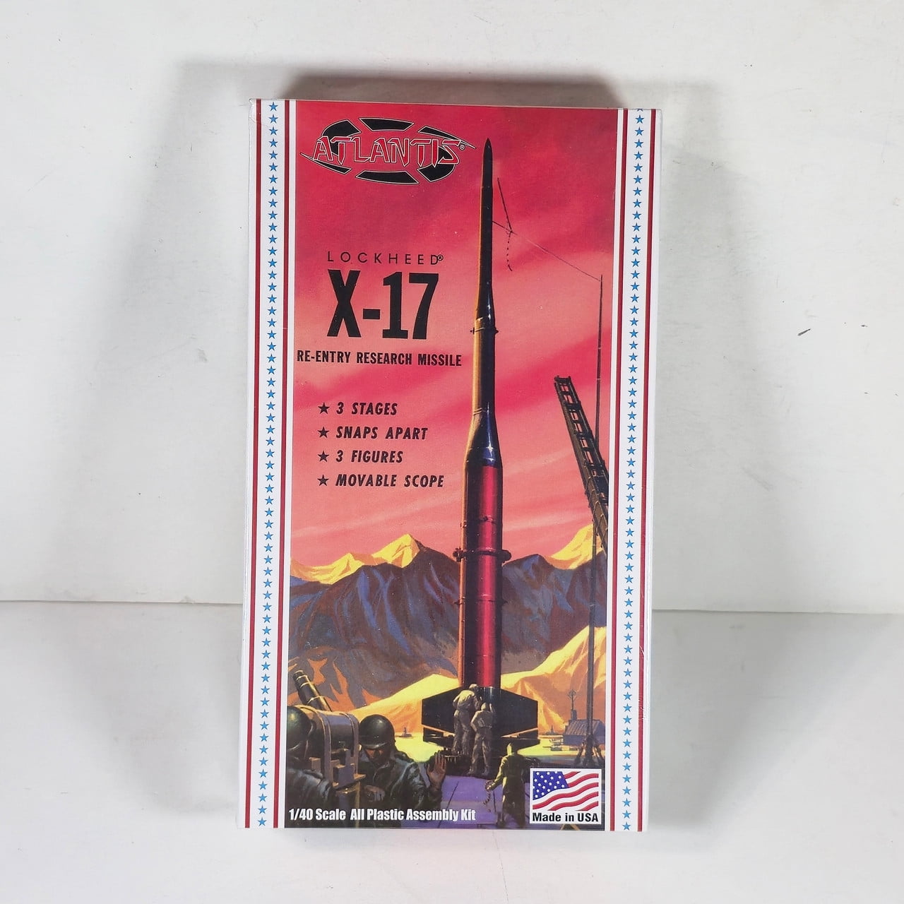 Maquette Revell H1810-79 - Lockheed X-17 Missile USAF - Rare, échelle 1/195, Occasion