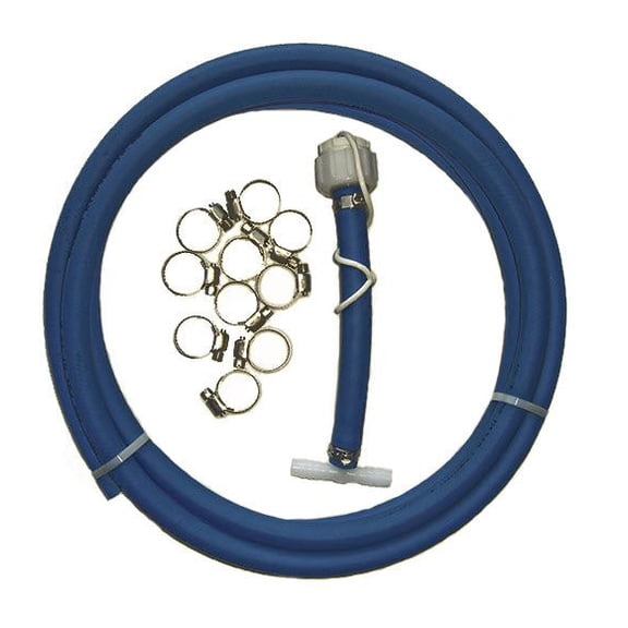 Atlantis A2500XBL Universal Flush Kit with Water Line Kit - Blue