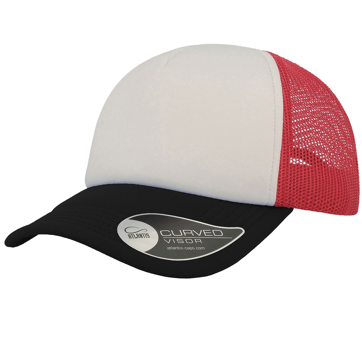Tuck Rapper Cap Atlantis Adult Rapper 5 Panel Trucker Cap - Walmart.com