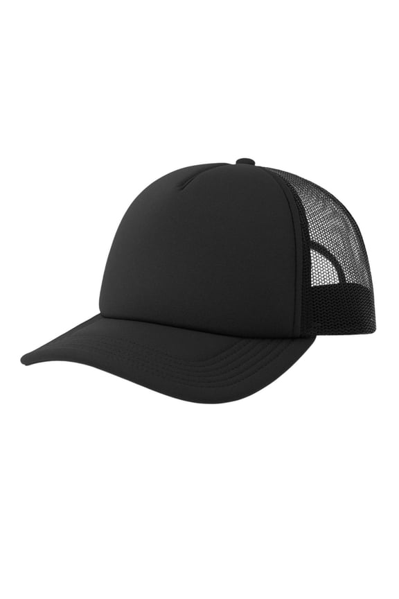 Adult Rapper-S 5 Panel Recycled Mid Visor Trucker Cap