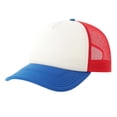thumbnail image 1 of Atlantis  Adult Rapper-S 5 Panel Recycled Mid Visor Trucker Cap, 1 of 5