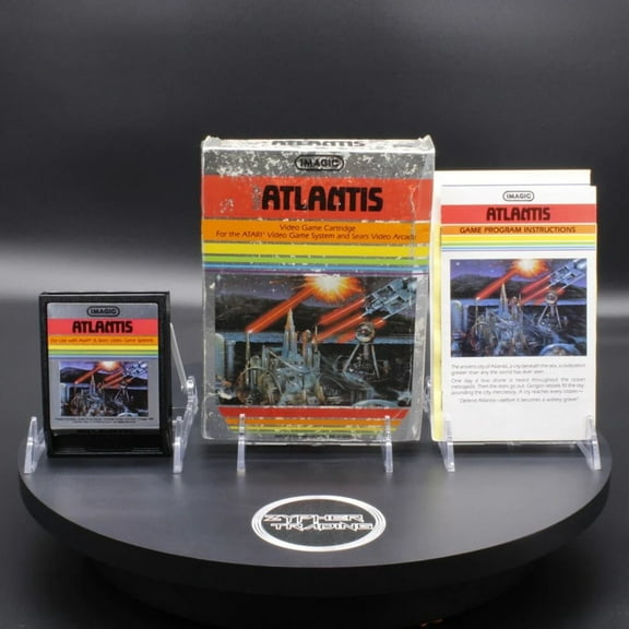 Restored Atlantis Atari 2600 1982