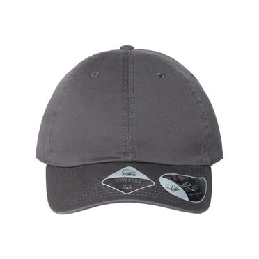 Atlantis Headwear B02695590 Sustainable Dad Hat, Dark Grey - Adjustable Size