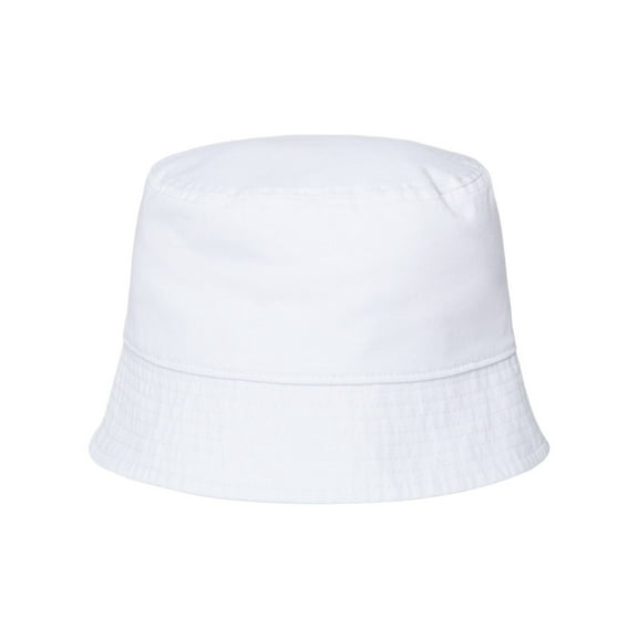 Atlantis Headwear B02995000 Sustainable Bucket Hat, White - One Size