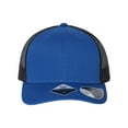 thumbnail image 1 of Atlantis Headwear B97995750 Sustainable Trucker Cap, Royal & Black - Adjustable Size, 1 of 4