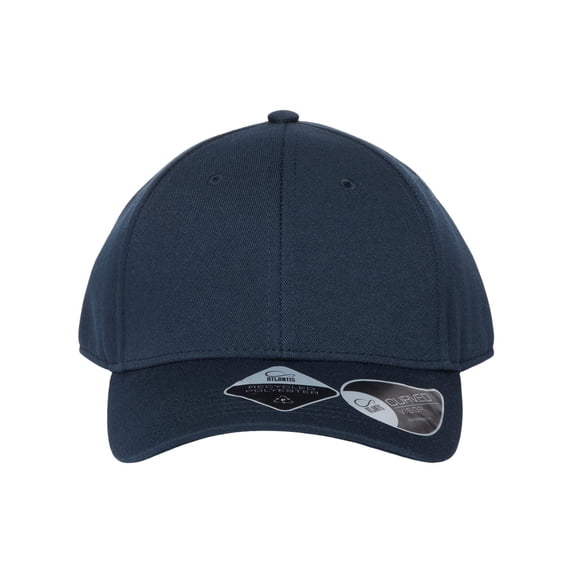 Atlantis Headwear B98195650 Sustainable Structured Cap, Navy - Adjustable Size
