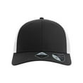 thumbnail image 1 of Atlantis Headwear BRYCE Sustainable Trucker Cap-BLACK/ WHITE, 1 of 3