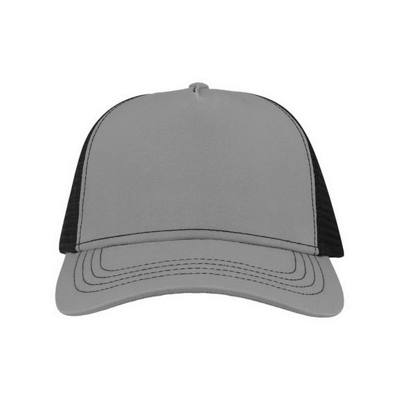 Atlantis Headwear RAPPER Sustainable Canvas Cap-Grey/ Black