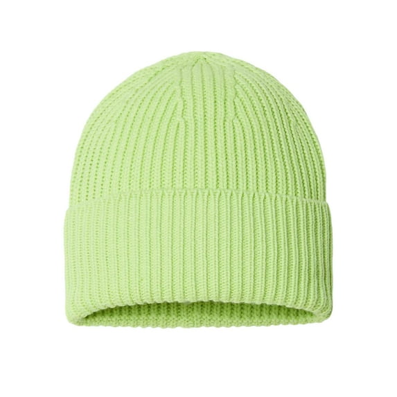 Atlantis Headwear Sustainable Chunky Rib Cuffed Beanie