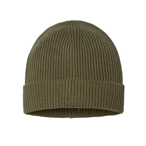 Atlantis Headwear Sustainable Fine Rib Cuffed Beanie