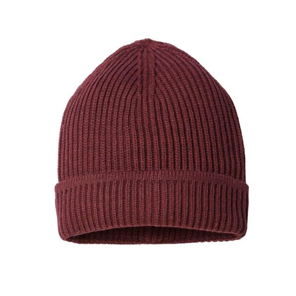 Atlantis Headwear Sustainable Finish Edge Cuffed Beanie