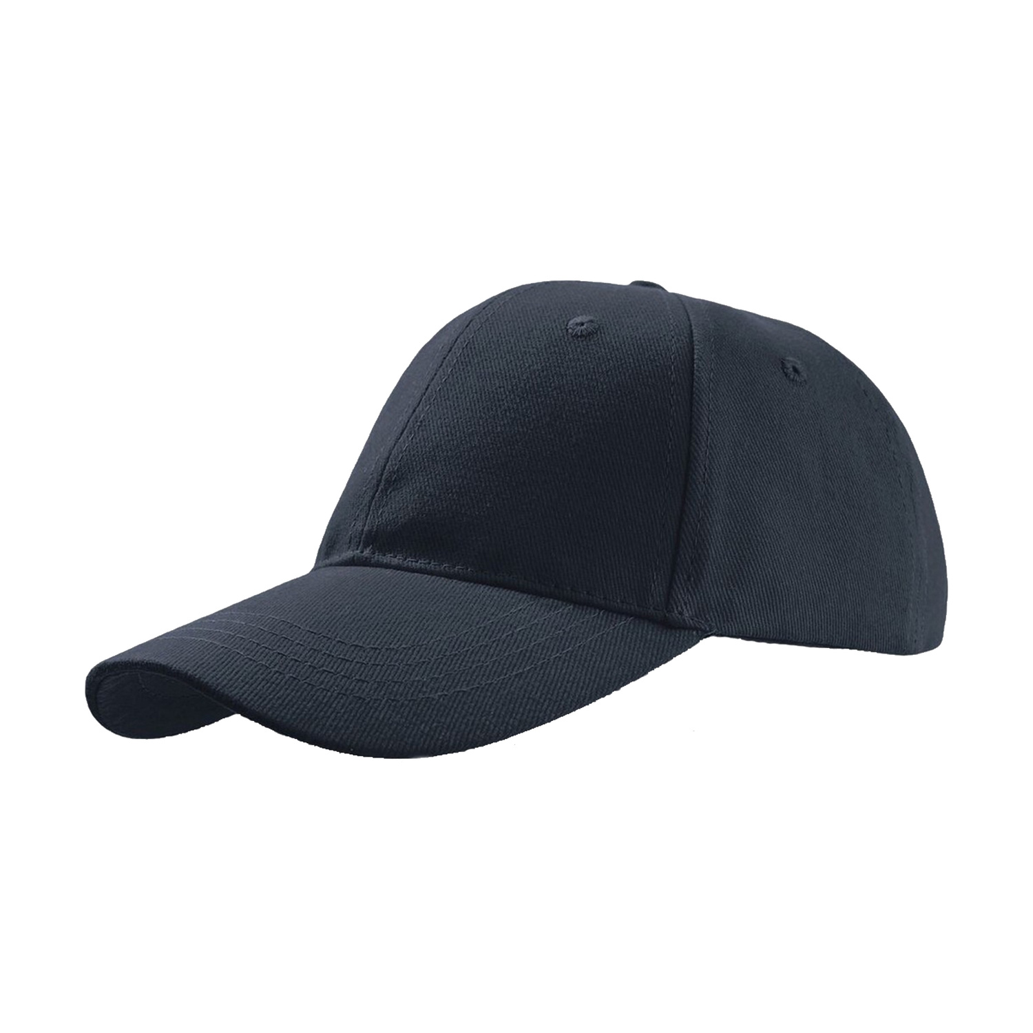 Atlantis Start Six Baseball Cap A 6 Pannelli, Colore Cachi, Visiera Curva, Chiusura In Velcro, Basso Profilo