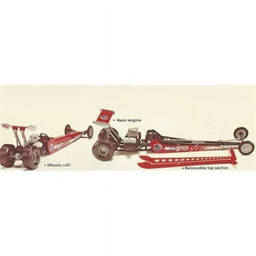 Atlantis Models H1120 Snap Tom Mcewen Rail Dragster 1:32 Plastic Model Kit