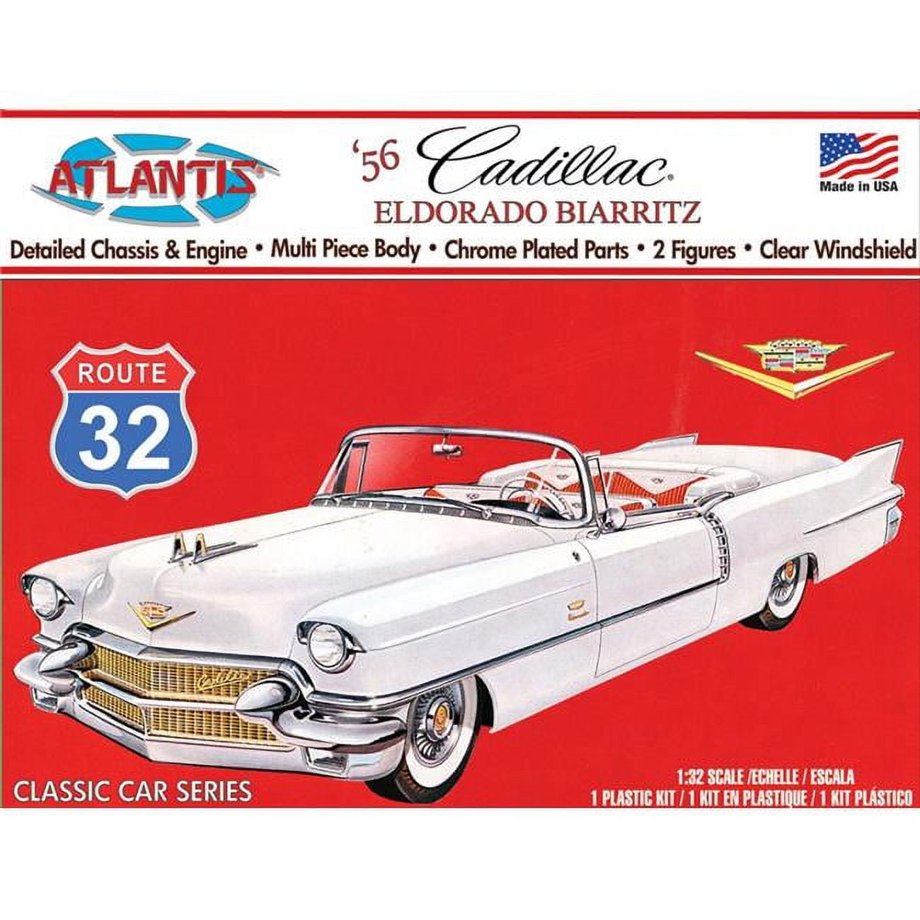 Atlantis Models AANH1200 1 by 32 Scale 1956 Cadillac Eldorado with