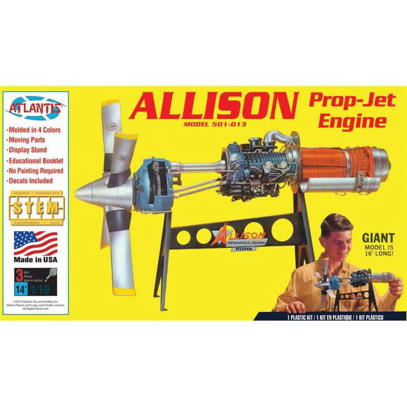 Scale model jet engine sale