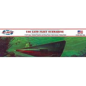 USS Gato (SSN-212) World War II Fleet Submarine 1:240 Scale Model Kit