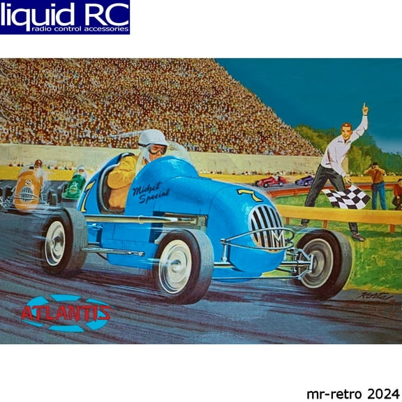 Atlantis Models M110 1/20 Midget Racer Plastic Model Kit